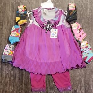 Lil Girls Outfit(FREE SOCKS)